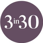 3 in 30 Podcast logo