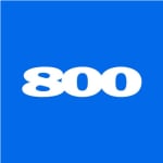 800 logo