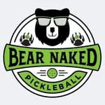 Bear Naked Pickleball logo
