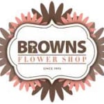 Brown's Flower Shop logo