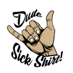 Dude Sick Shirt logo
