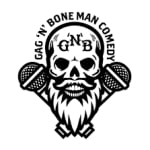 Gag N Bone Man Comedy logo