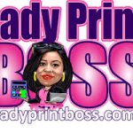 Lady Print Boss logo