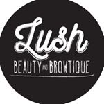 Lush Beauty & Browtique logo