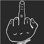 Middle Finger logo