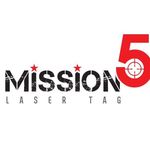 Mission 5 Laser Tag logo