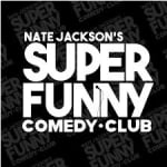 Nate Jackson's Super Funny Comedy Club logo