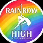 Rainbow High Pole Dance Studio logo