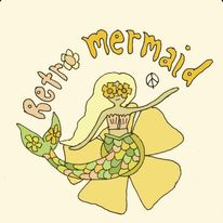 Retro Mermaid Shop logo