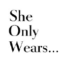 She Only Wears logo