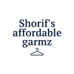 Shorif's Affordable Garmz logo
