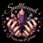 Spellbound Press Ons And Gems logo