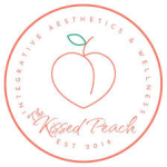 The Kissed Peach logo