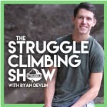 The Struggle Climbing Show logo