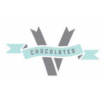 V Chocolates logo