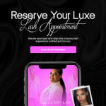 Valy's Lash Lab logo