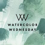 Watercolor Wednesday logo