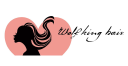 Wolf king hair logo